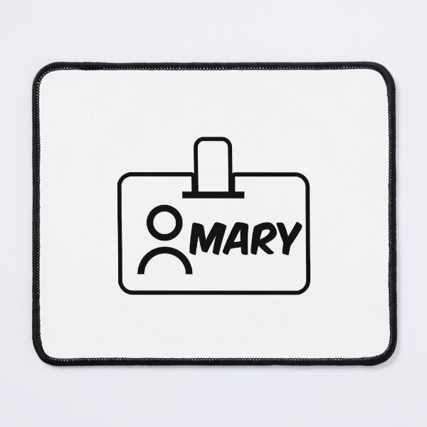 Item preview, Name ID Mary Name Label designed and sold by NormadWorld.