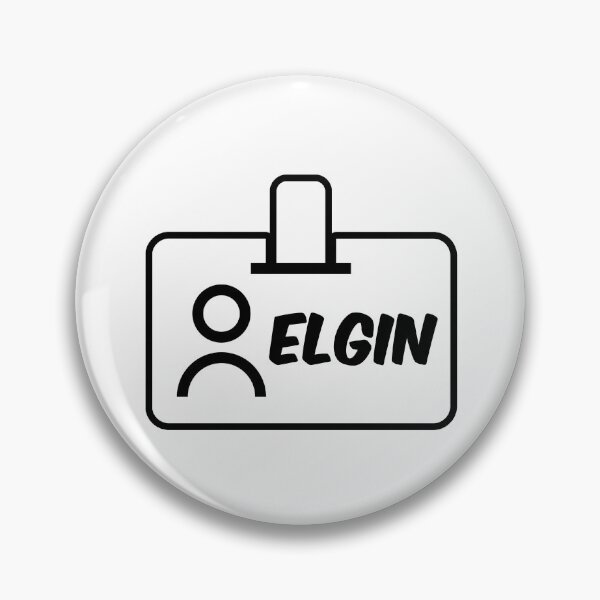 Item preview, Name ID Elgin Name Label designed and sold by NormadWorld.