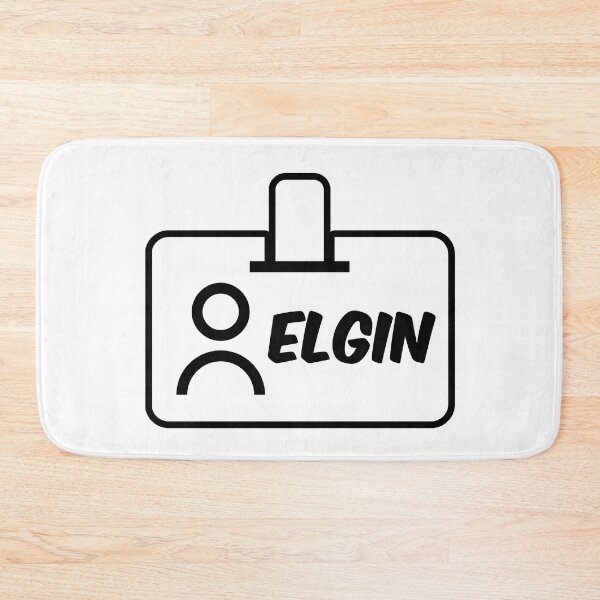 Item preview, Name ID Elgin Name Label designed and sold by NormadWorld.