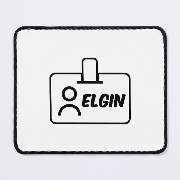 Item preview, Name ID Elgin Name Label designed and sold by NormadWorld.