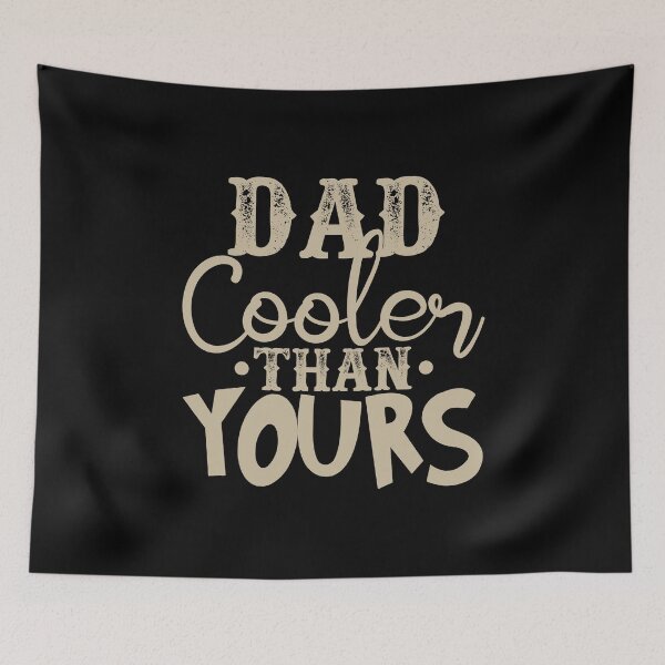 Item preview, Dad Cooler Than Yours Sweatshirt,Christmas Holiday Sweater designed and sold by chipmuckdesignn.