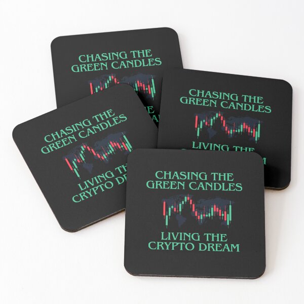 Item preview, Chasing the Green Candles, Living the Crypton Dream designed and sold by MarieSusan.
