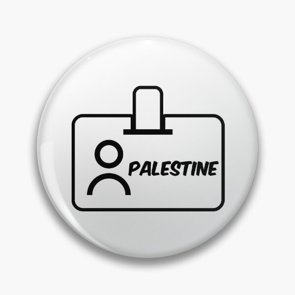 Item preview, Name ID Palestine Name Label designed and sold by NormadWorld.