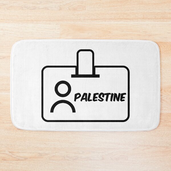 Item preview, Name ID Palestine Name Label designed and sold by NormadWorld.