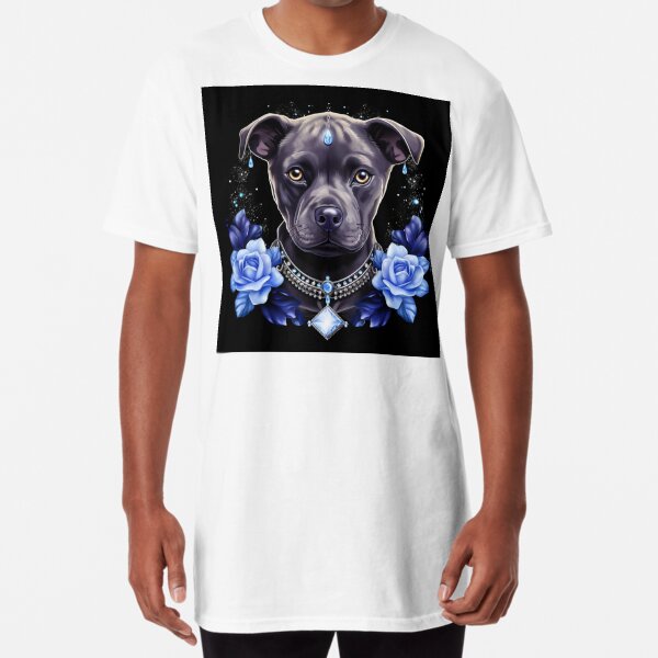 Item preview, Blue Nose Staffy Art designed and sold by Nocturne  Paws.