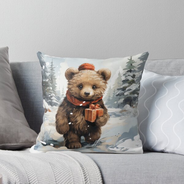 Item preview, Herb the Christmas Bear bringing the gift of Faith to You!  designed and sold by OurDailyCross.