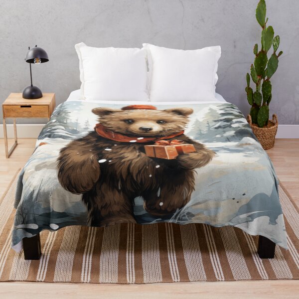 Item preview, Herb the Christmas Bear bringing the gift of Faith to You!  designed and sold by OurDailyCross.