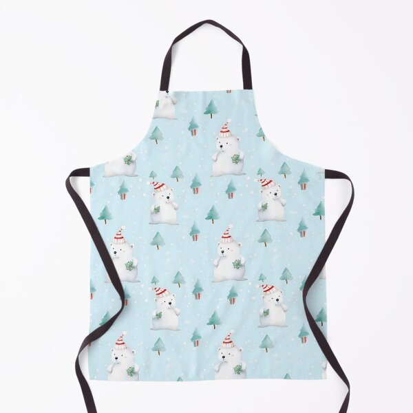 Item preview, Polar bear on Christmas day theme seamless No.2 designed and sold by findViewway.