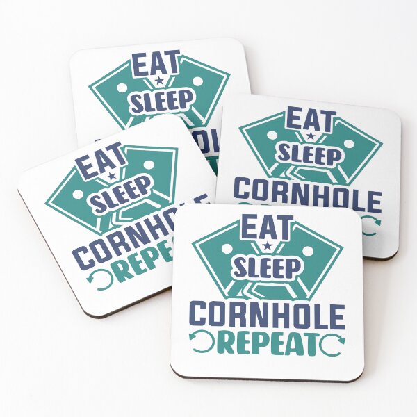 Item preview, Eat Sleep Cornhole Repeat, Cornhole Player, Dummy Boards, Sack Toss Game designed and sold by behindthefacts.