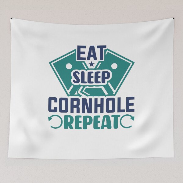 Item preview, Eat Sleep Cornhole Repeat, Cornhole Player, Dummy Boards, Sack Toss Game designed and sold by behindthefacts.