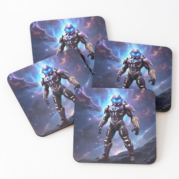 Item preview, Nebula Striker Cosmic Bounty Hunter designed and sold by ShePrompts.