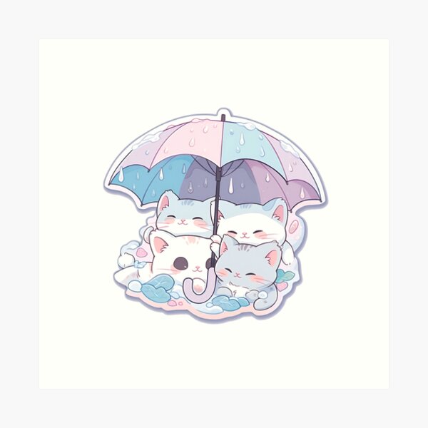 Item preview, Rainy Day Kitties IV designed and sold by LovelyPeel.