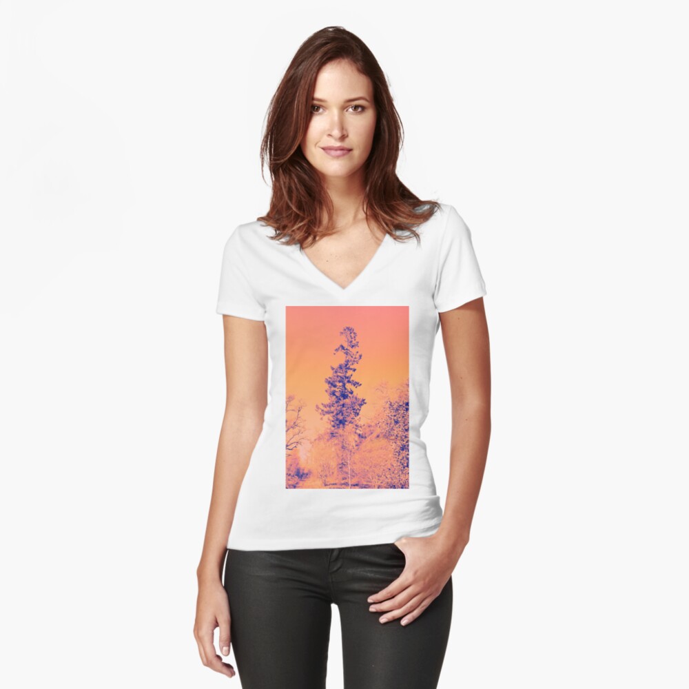 Item preview, Fitted V-Neck T-Shirt designed and sold by SiobhanFraser.