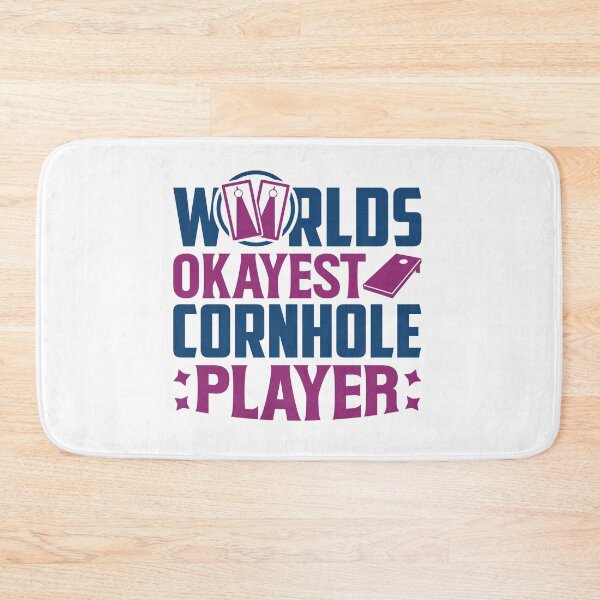 Item preview, Worlds Okayest Cornhole Player, Cornhole Player, Dummy Boards, Sack Toss Game designed and sold by behindthefacts.