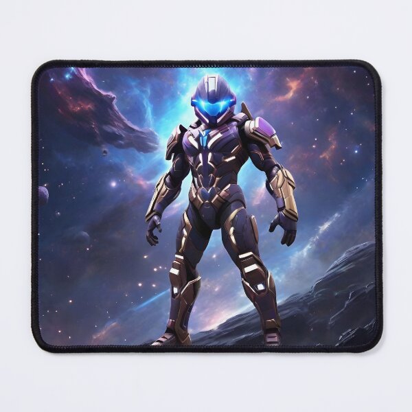 Item preview, Nebula Striker Cosmic Bounty Hunter designed and sold by ShePrompts.