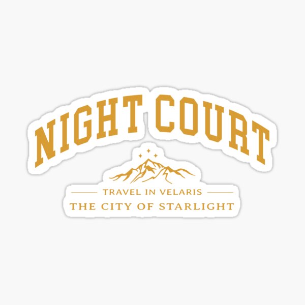 Item preview, The Night Court designed and sold by iPrintastyCo.