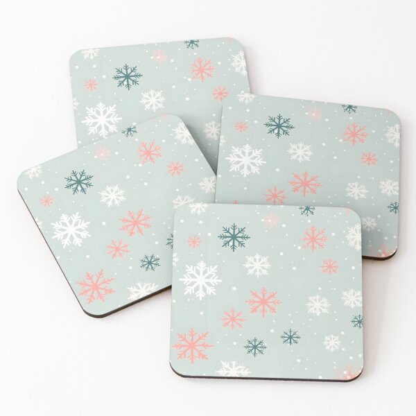 Item preview, Snowflakes on Christmas day theme seamless No.1 designed and sold by findViewway.