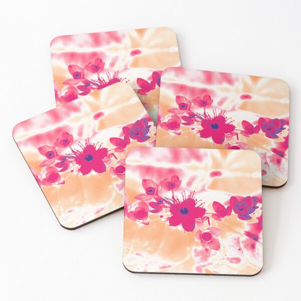 Alternative Hypericum Coasters (Set of 4)