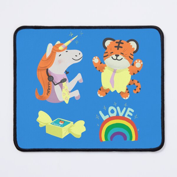 Item preview, Terrence the Tiger & Lawrence the Unicorn designed and sold by doodledate.