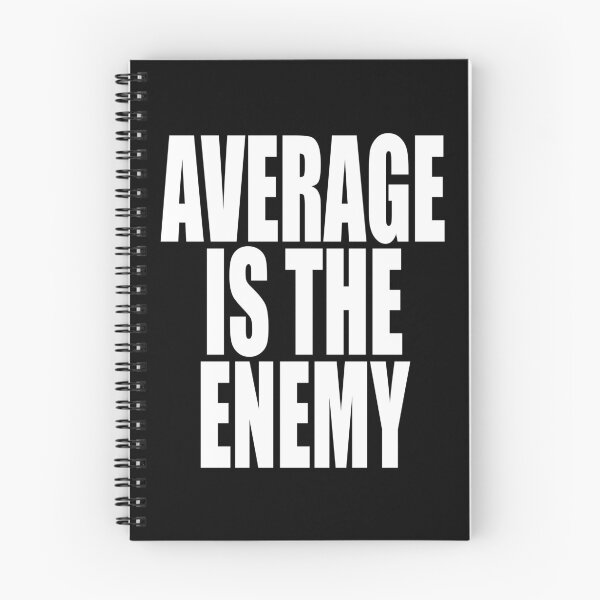 Item preview, Average Is The Enemy Training Workout Running Fitness designed and sold by EDcreations.