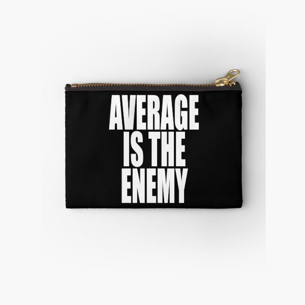 Item preview, Average Is The Enemy Training Workout Running Fitness designed and sold by EDcreations.