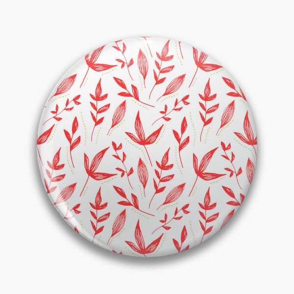 Item preview, Minimalist nature | red leaves Pattern  designed and sold by CircinusStore.