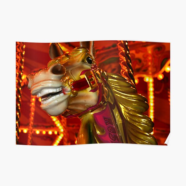 Carnival Horse Poster