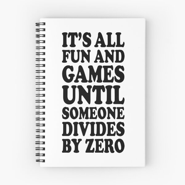 Item preview, Dividing By Zero Is Not A Game designed and sold by ScienceCorner.