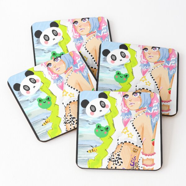Item preview, summer panda  designed and sold by baabikiru.