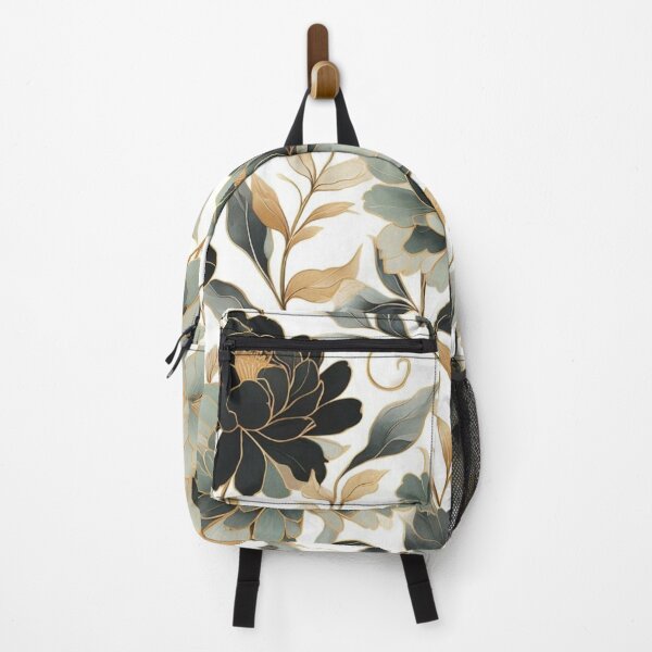Artikelvorschau, Black Floral Pattern entworfen und verkauft von tipitoes.