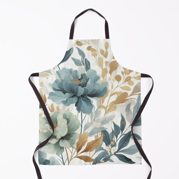 Artikelvorschau, Blue floral design entworfen und verkauft von tipitoes.