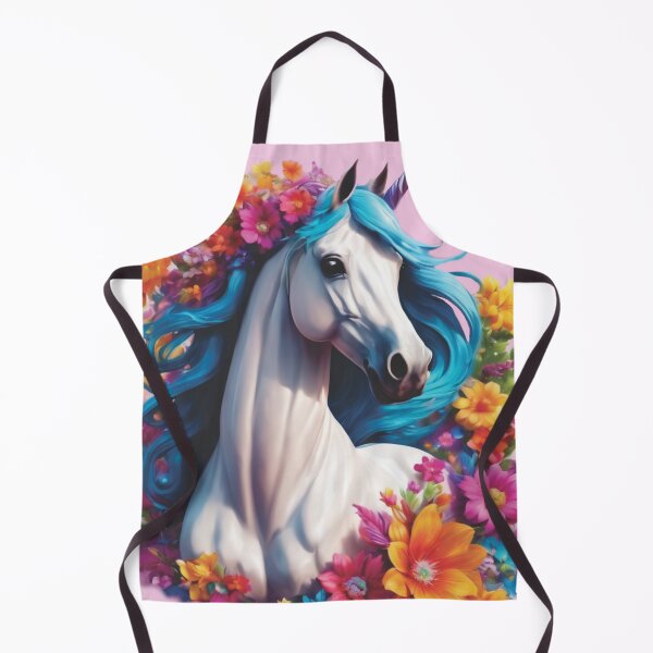 Item preview, Rainbow Unicorn  designed and sold by NettiesWallArt.