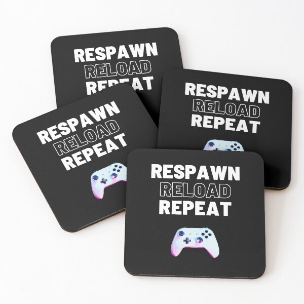 Item preview, Respawn, Reload, Repeat - Gamer  designed and sold by FelurienShop.