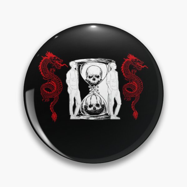 Item preview, Skulls and Dragons Clock designed and sold by Riyadkh.