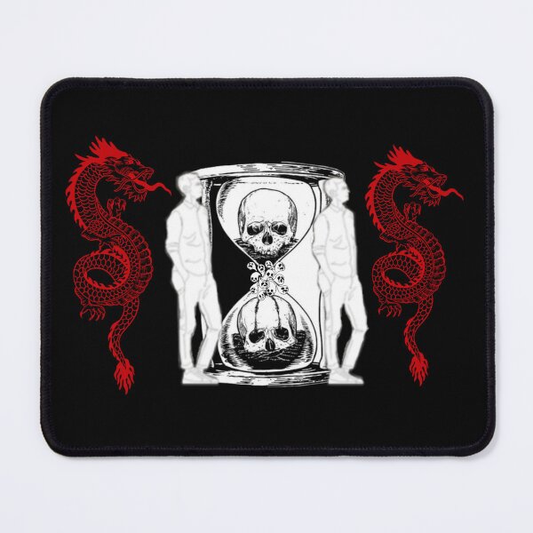 Item preview, Skulls and Dragons Clock designed and sold by Riyadkh.