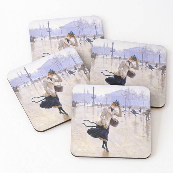 Item preview, Windy Day (1890) - Jean Béraud designed and sold by SALON DES ARTS.