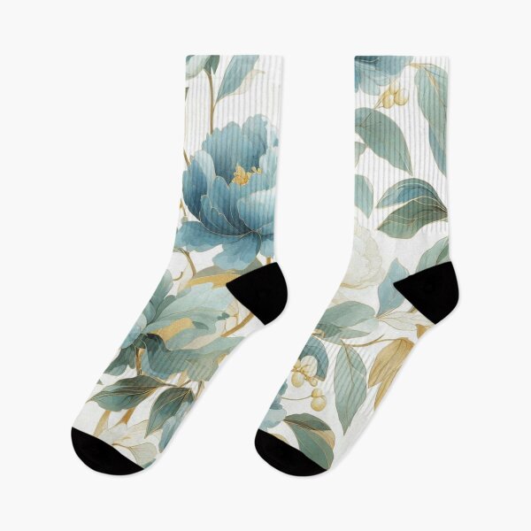 Artikelvorschau, Floral Blues entworfen und verkauft von tipitoes.