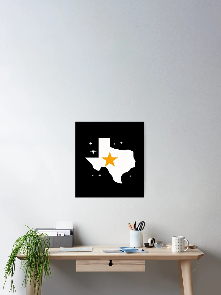 Thumbnail 2 of 3, Poster, Texas Map designed and sold by Pattern-Parade.