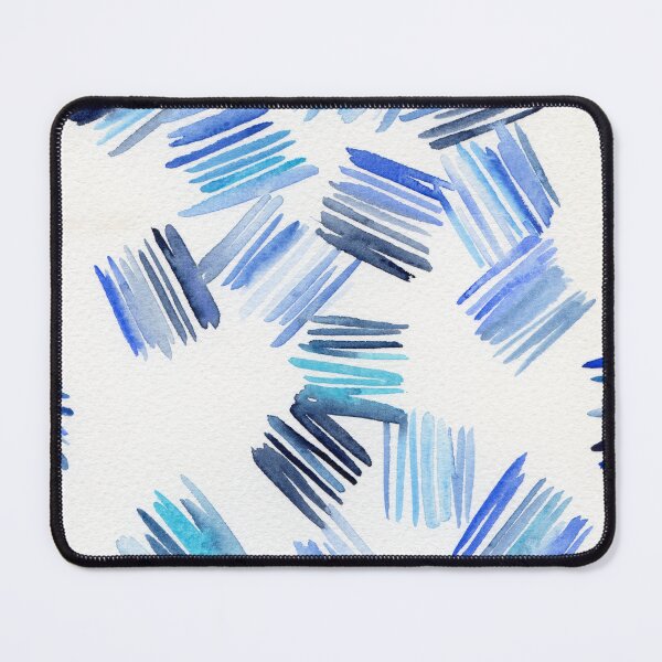 Item preview, blue stripes & squares designed and sold by kosarandrea.
