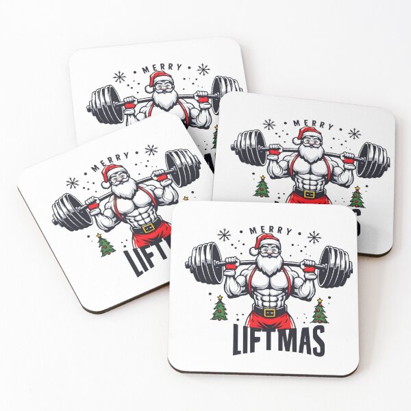 Item preview, Merry Liftmas - Fitness Lover Christmas Gift designed and sold by GalaxyGraffiti.