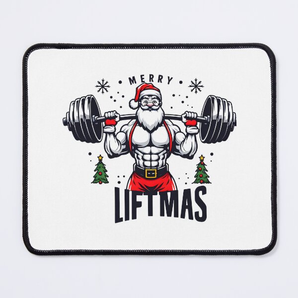 Item preview, Merry Liftmas - Fitness Lover Christmas Gift designed and sold by GalaxyGraffiti.