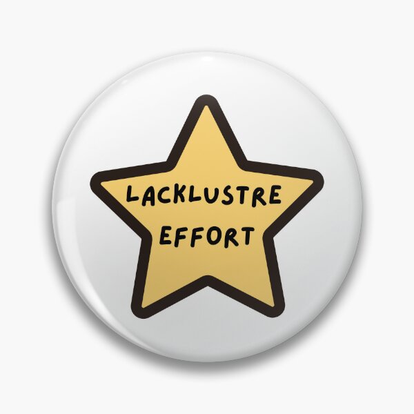 Item preview, lacklustre effort.  to be honest does it even qualify as effort? of course it does champ!  here's a gold star.   designed and sold by Alyn8.