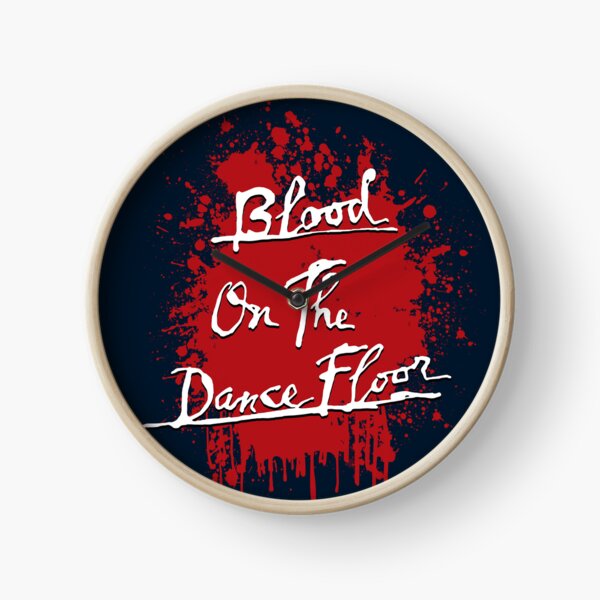 Blood on the Dance Floor (splat) Clock