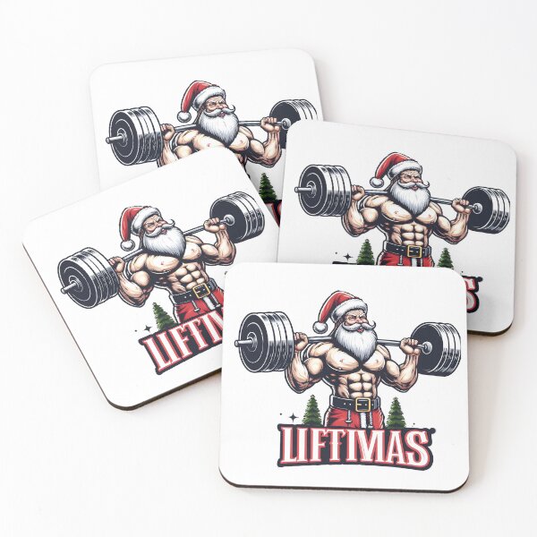 Item preview, Merry Liftmas - Fitness Lover Christmas Gift designed and sold by GalaxyGraffiti.