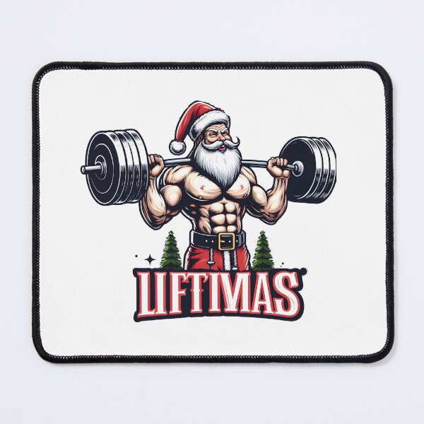 Item preview, Merry Liftmas - Fitness Lover Christmas Gift designed and sold by GalaxyGraffiti.