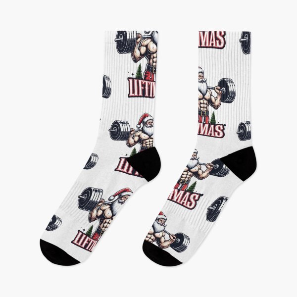 Item preview, Merry Liftmas - Fitness Lover Christmas Gift designed and sold by GalaxyGraffiti.