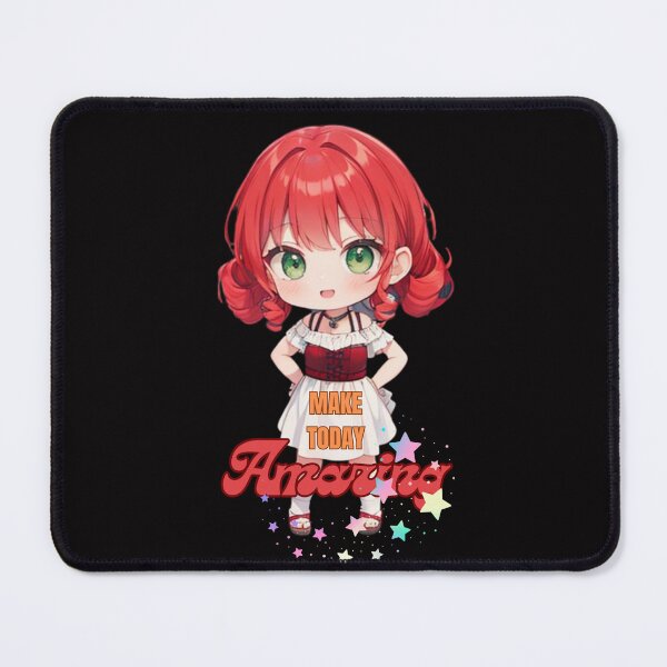 Item preview, "Make Today Amazing' Chibi: Happy and Determined Delight designed and sold by Anime-Community.