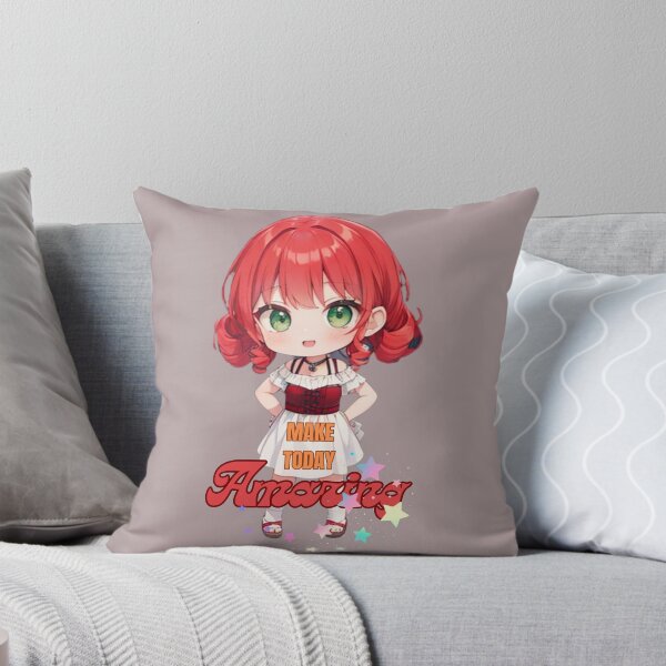 Item preview, "Make Today Amazing' Chibi: Happy and Determined Delight designed and sold by Anime-Community.