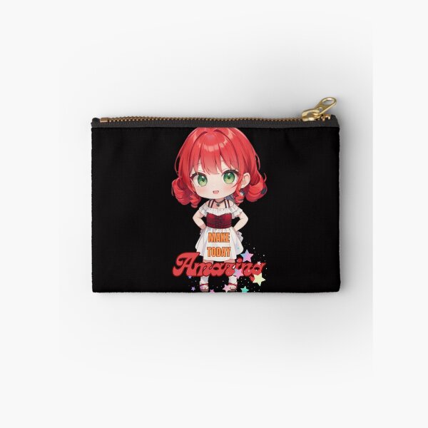 Item preview, "Make Today Amazing' Chibi: Happy and Determined Delight designed and sold by Anime-Community.