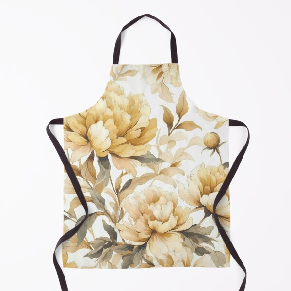 Artikelvorschau, Yellow Gold Peonies entworfen und verkauft von tipitoes.